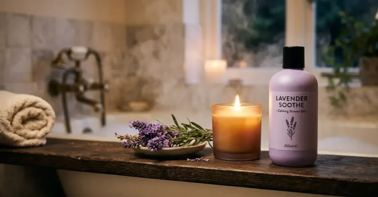 Naturkosmetik-Duschgel ohne Reizstoffe für die Dusche